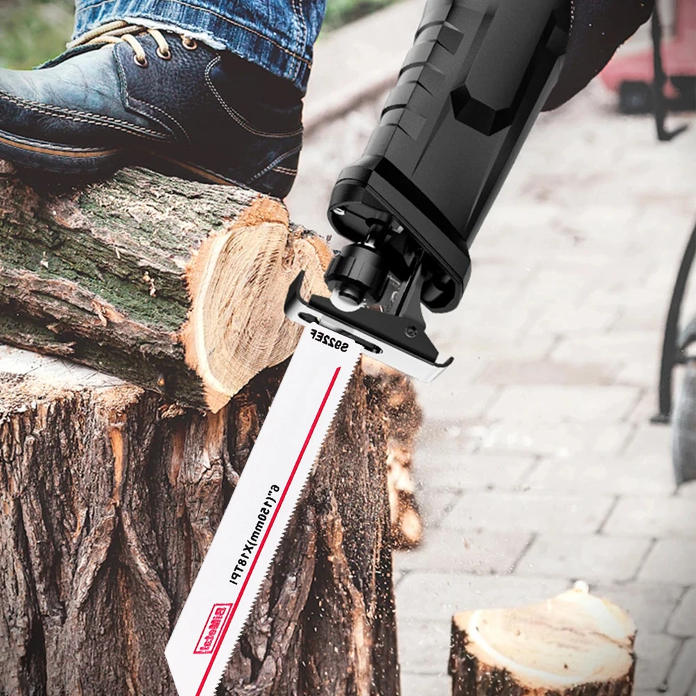 Reciprocating Saw Blade Reliable S922E150mm Wood Flexible For Wood Cutting Metal Multipurpose Accessories Blade
Reciprocating Saw Blade Reliable S922E150mm Wood Flexible For Wood Cutting Metal Multipurpose Accessories Blade