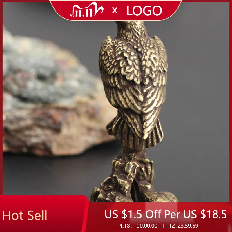 Eagle Statue Miniature Sculpture Handmade Crafts Ornament Vintage Copper Bird Figurine For Interior Home Desk Animal Decoration
Eagle Statue Miniature Sculpture Handmade Crafts Ornament Vintage Copper Bird Figurine For Interior Home Desk Animal Decoration
