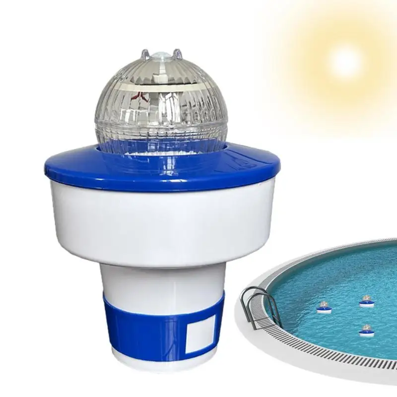 Solar Floating Pool Lights RGB 7 Color Changing Floating Pool Lights With Dispenser For Swimming Pool Waterproof Solar Powered
Solar Floating Pool Lights RGB 7 Color Changing Floating Pool Lights With Dispenser For Swimming Pool Waterproof Solar Powered