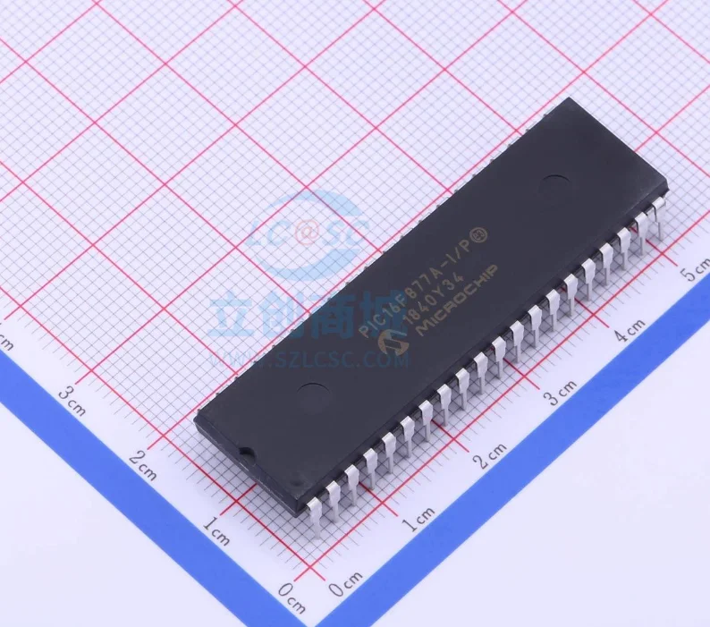 

Оригинальный оригинальный микроконтроллер IC посылка DIP-40 в упаковке PIC16F877A-I/P