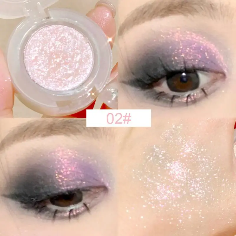 6 Colors Eyeshadow Monochrome Shiny Pearlescent Long Lasting Highlighter Powder Non-Smudge Eye Shadow Palette Makeup Cosmetics
6 Colors Eyeshadow Monochrome Shiny Pearlescent Long Lasting Highlighter Powder Non-Smudge Eye Shadow Palette Makeup Cosmetics