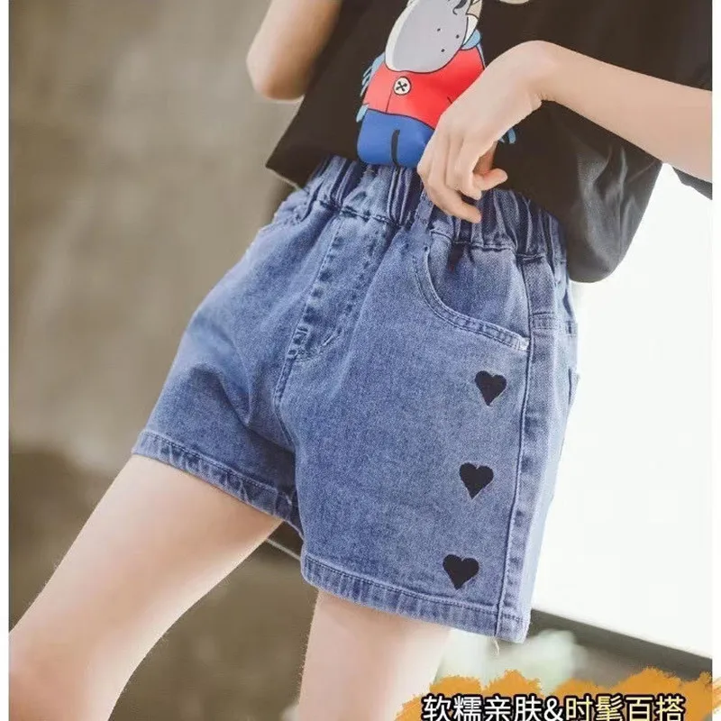 2023 Summer Kids Shorts Girls Denim Shorts Fashion Girl Short Princess Jeans Children Pants Girls Shorts Girls Clothing 4-12Yer
2023 Summer Kids Shorts Girls Denim Shorts Fashion Girl Short Princess Jeans Children Pants Girls Shorts Girls Clothing 4-12Yer