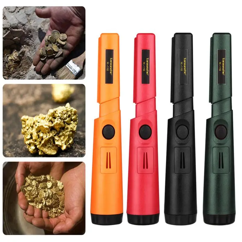 TC-110 Handheld Metal Detector Portable 360 Positioning Rod Detector IP68 Waterproof Pinpoint Sound Vibrate Alarm With Free Gift
TC-110 Handheld Metal Detector Portable 360 Positioning Rod Detector IP68 Waterproof Pinpoint Sound Vibrate Alarm With Free Gift