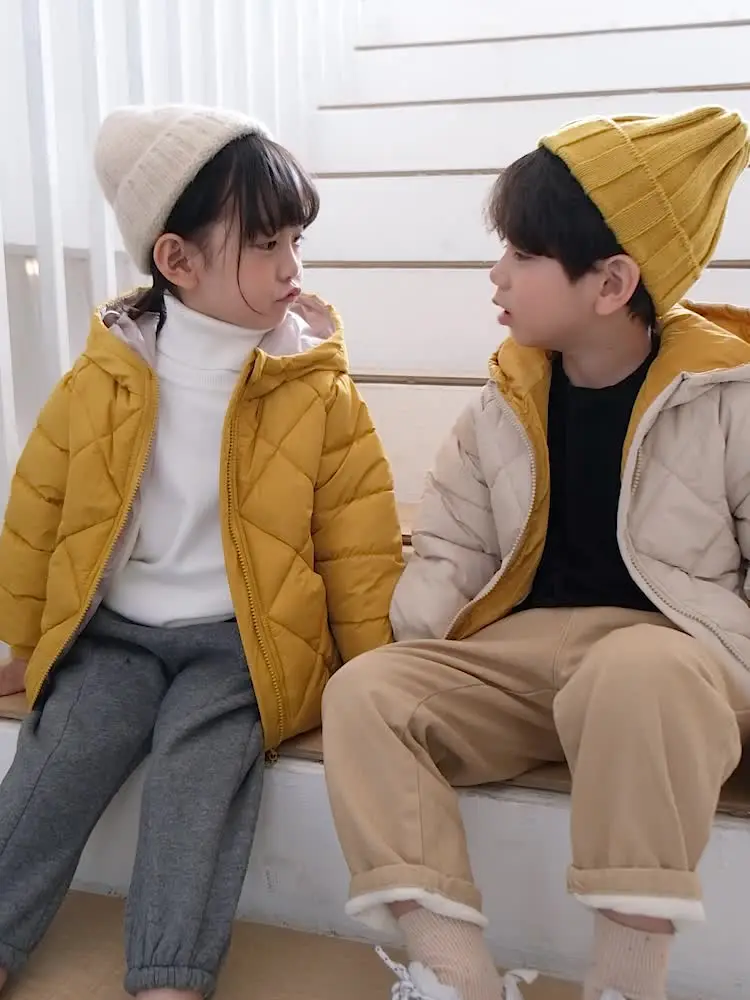 2022 Autumn/Winter Children's Down Jacket Warm Coat for Men and Women Boys and Girls Casual Cotton Jacket
2022 Autumn/Winter Children's Down Jacket Warm Coat for Men and Women Boys and Girls Casual Cotton Jacket