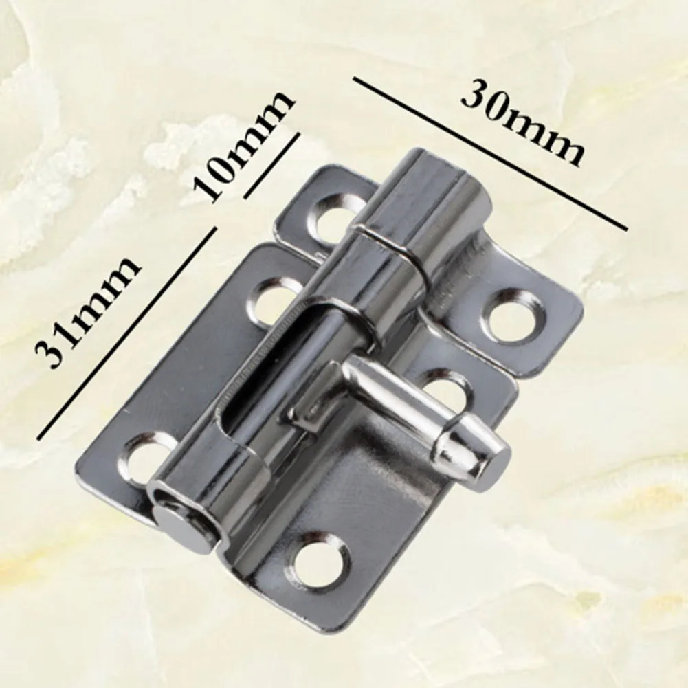 2PCS Door Latch Sliding Bolt Latch Hasp Staple Garden Gate Safety Sliding Bolt Lock Wooden Door Hardware Accessories
2PCS Door Latch Sliding Bolt Latch Hasp Staple Garden Gate Safety Sliding Bolt Lock Wooden Door Hardware Accessories