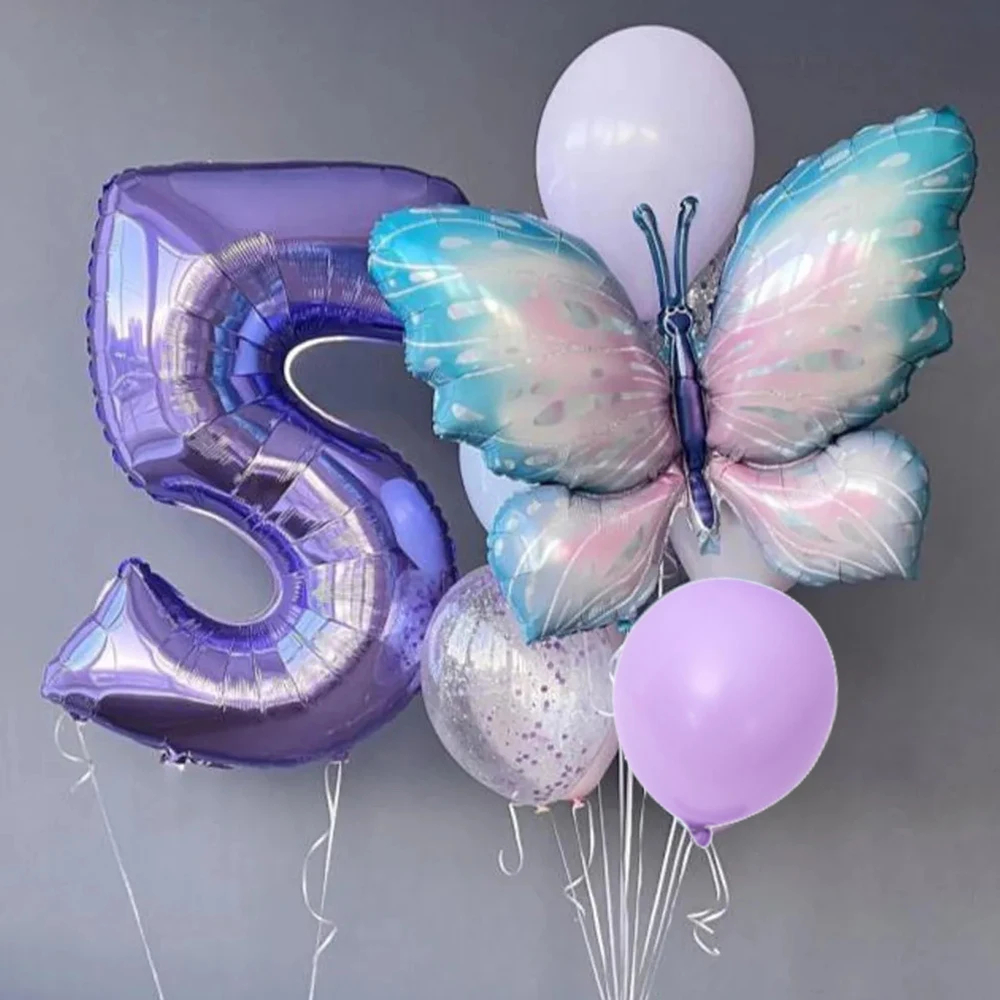 10Ps Giant Gradient Pink Butterfly Balloons Set 40inch 0-9 Number Balloon Happy Birthday Globos Kids Girls Birthday Decorations
10Ps Giant Gradient Pink Butterfly Balloons Set 40inch 0-9 Number Balloon Happy Birthday Globos Kids Girls Birthday Decorations