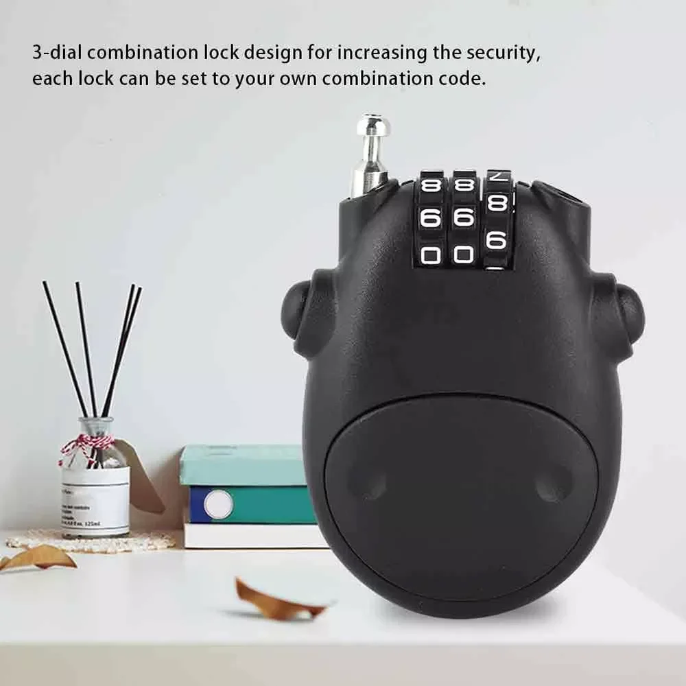 Helmet Password Lock Anti-theft Travel Suitcase Digital Code Lock Telescopic Steel Cable Motorbike Bike Padlock Bicycle Locking
Helmet Password Lock Anti-theft Travel Suitcase Digital Code Lock Telescopic Steel Cable Motorbike Bike Padlock Bicycle Locking