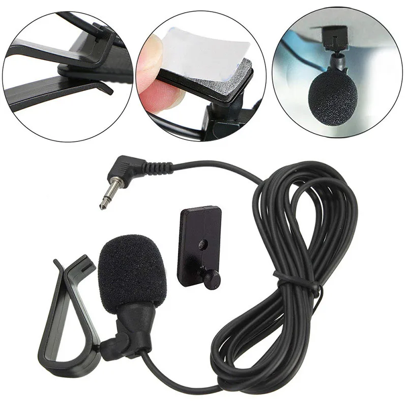 3 Meters 2.5mm External Microphone For Car Pioneer 1x Microphone 1x Bracket 1x Windproof Foam Cover Pioneer CD-VM1 1.0V-10V.DC
3 Meters 2.5mm External Microphone For Car Pioneer 1x Microphone 1x Bracket 1x Windproof Foam Cover Pioneer CD-VM1 1.0V-10V.DC