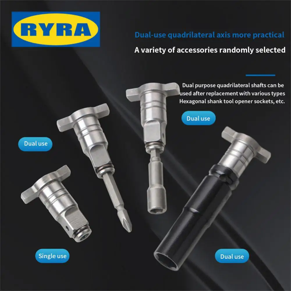 Shaft Accessories Electric Brushless Impact Wrench Power Tool Accessory Electric Wrench Adapter Multifunctional Universal
Shaft Accessories Electric Brushless Impact Wrench Power Tool Accessory Electric Wrench Adapter Multifunctional Universal