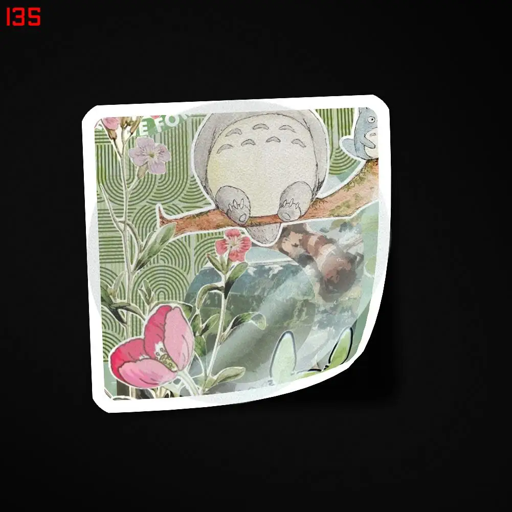 Наклейка TOTORO 00135 для ноутбука, декор для спальни, автомобиля, милый мультяшный модный чемодан для общественных мест
Наклейка TOTORO 00135 для ноутбука, декор для спальни, автомобиля, милый мультяшный модный чемодан для общественных мест