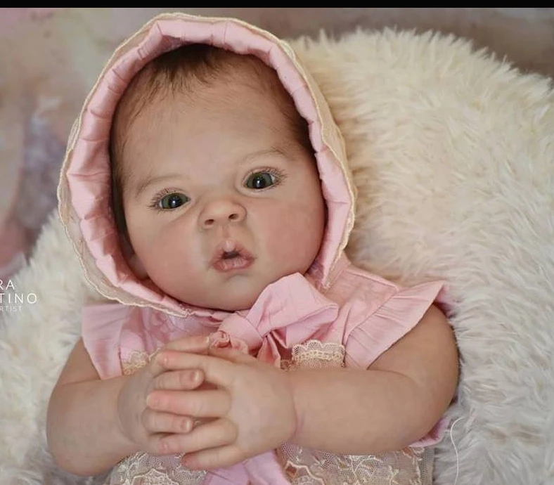 18Inches Reborn Kit Santina Popular Prototypes Lifelike Real Soft Touch Fresh Color Reborn Blank Doll Kits Drop Shipping
18Inches Reborn Kit Santina Popular Prototypes Lifelike Real Soft Touch Fresh Color Reborn Blank Doll Kits Drop Shipping
