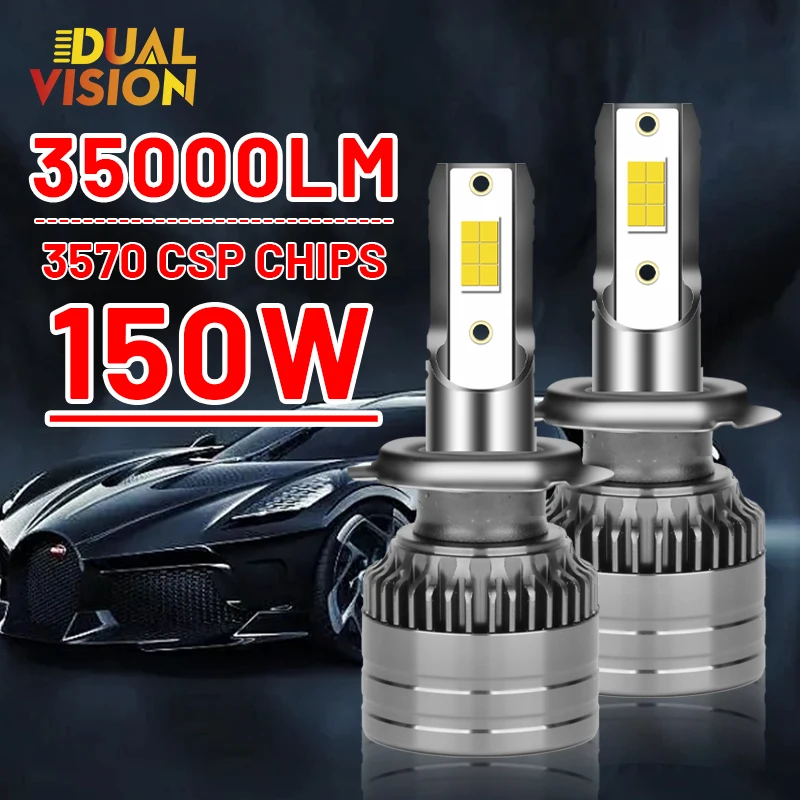 Dualvision H4 H7 LED Canbus 150000LM 300W 3570 CSP Car Headlight 9005 9006 HB3 HB4 9012 HIR2 H1 H11 LED Bulb Auto Fog Lights 12
Dualvision H4 H7 LED Canbus 150000LM 300W 3570 CSP Car Headlight 9005 9006 HB3 HB4 9012 HIR2 H1 H11 LED Bulb Auto Fog Lights 12