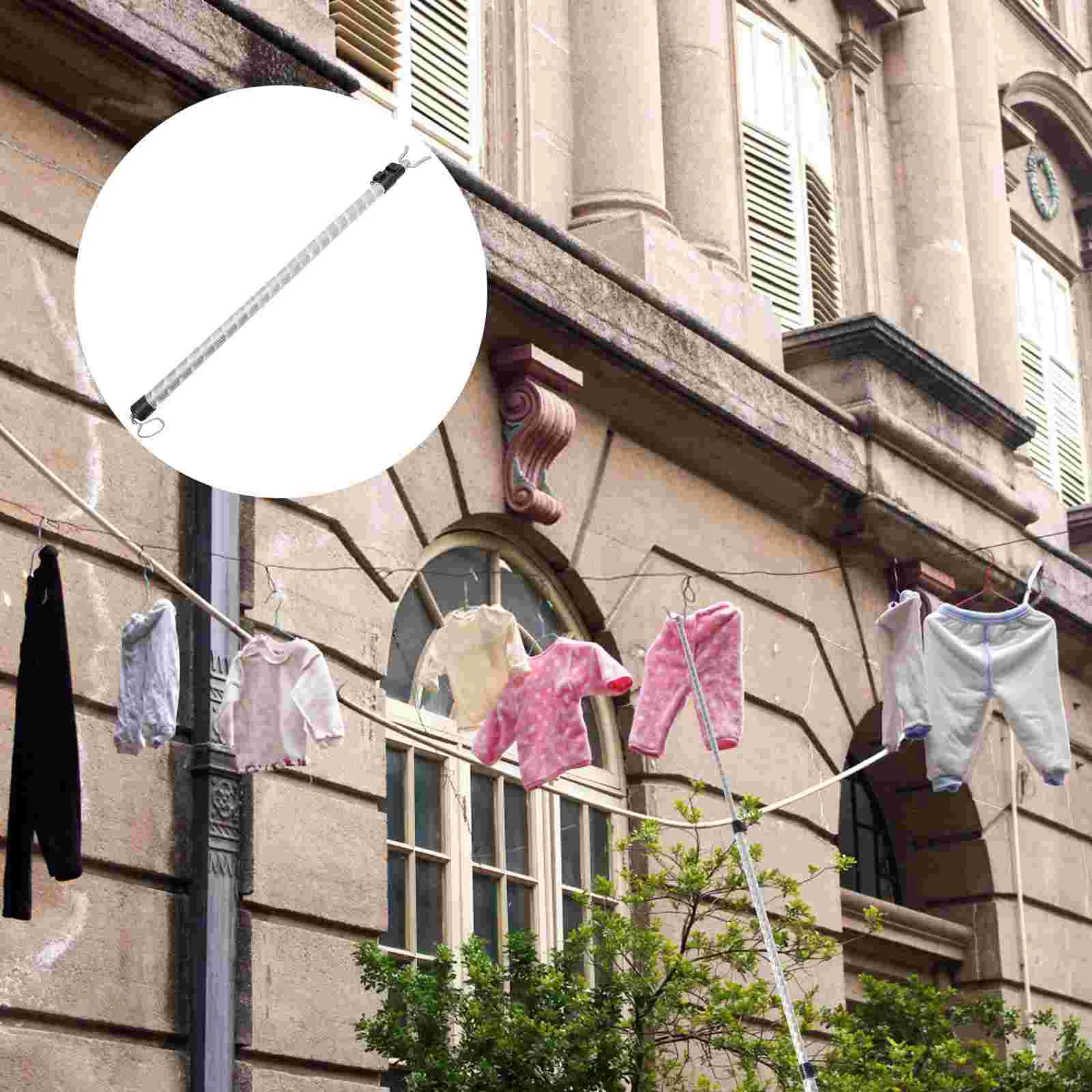 Pole Closet Hook Clothes Reach Rod Clothesline Sticklong Hanger Reacher Clothing Retractablehanging Drying Telescopic Garment
Pole Closet Hook Clothes Reach Rod Clothesline Sticklong Hanger Reacher Clothing Retractablehanging Drying Telescopic Garment