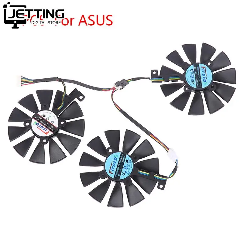 T129215SU Cooling Fan Replacement ForASUS-Strix GTX 1060 OC 1080 1070 1080Ti RX 480 OC Edition Graphics Video Card Fans Cooler
T129215SU Cooling Fan Replacement ForASUS-Strix GTX 1060 OC 1080 1070 1080Ti RX 480 OC Edition Graphics Video Card Fans Cooler