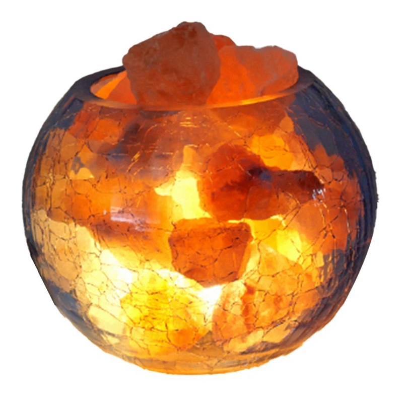 Himalayas Crystal Salt Lamp USB LED Ice Cracked Glass Salt Lamp Crystal Mood Light Mineral Salt Lamp
Himalayas Crystal Salt Lamp USB LED Ice Cracked Glass Salt Lamp Crystal Mood Light Mineral Salt Lamp