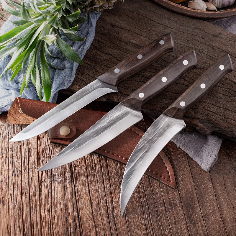 Forging Slaughtering Boning Knife Pork Mutton Fish High Carbon Steel Pork Stalls Bone Meat Cleaver Pineapple Hook Camping Knife
Forging Slaughtering Boning Knife Pork Mutton Fish High Carbon Steel Pork Stalls Bone Meat Cleaver Pineapple Hook Camping Knife