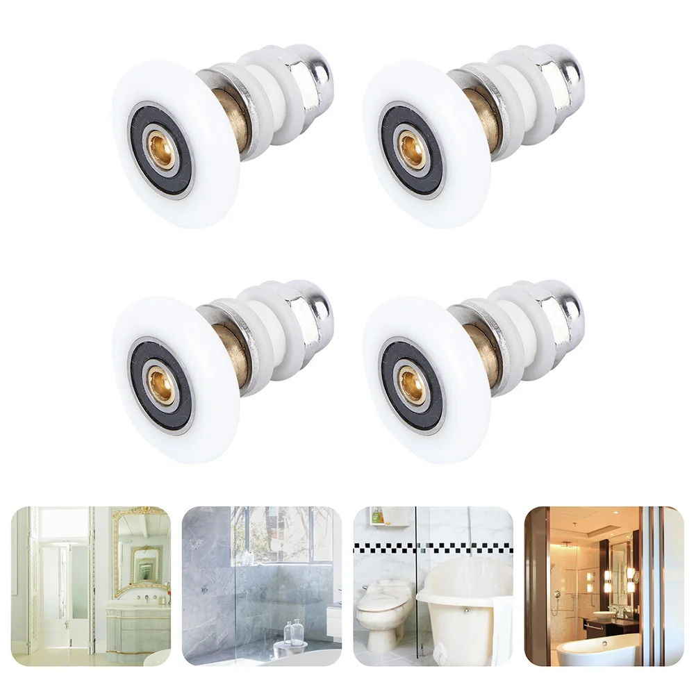 4 Pcs Roller Bearing Wheel Glass Door Pulleys Shower Screen Sliding Wheels Replacement Part Stainless Steel Runners Individual
4 Pcs Roller Bearing Wheel Glass Door Pulleys Shower Screen Sliding Wheels Replacement Part Stainless Steel Runners Individual