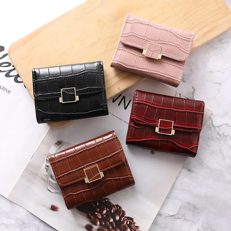 KVNIO Buckle Card Bag Women's Multi-card Position Solid Color Anti-degaussing Driver's License Small Credit Card Slot Unisex
KVNIO Buckle Card Bag Women's Multi-card Position Solid Color Anti-degaussing Driver's License Small Credit Card Slot Unisex