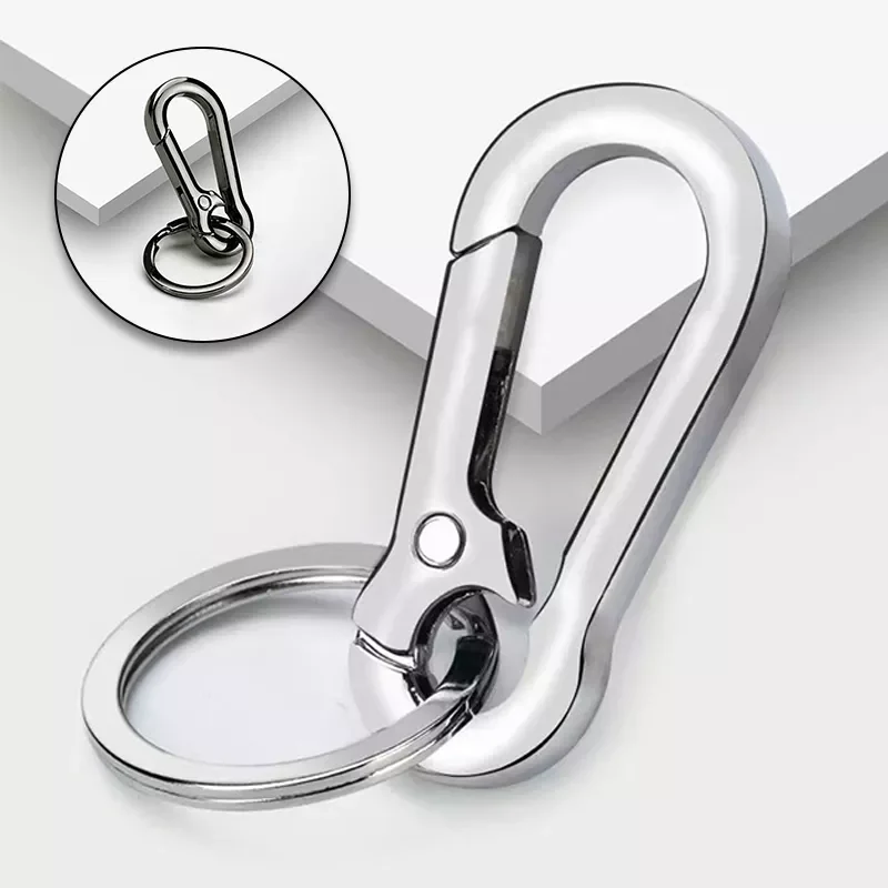 New in Buckle Keychain Climbing Hook Car Keychain Simple Strong Carabiner Shape Keychain Accessories Metal Vintage Key Chain Rin
New in Buckle Keychain Climbing Hook Car Keychain Simple Strong Carabiner Shape Keychain Accessories Metal Vintage Key Chain Rin