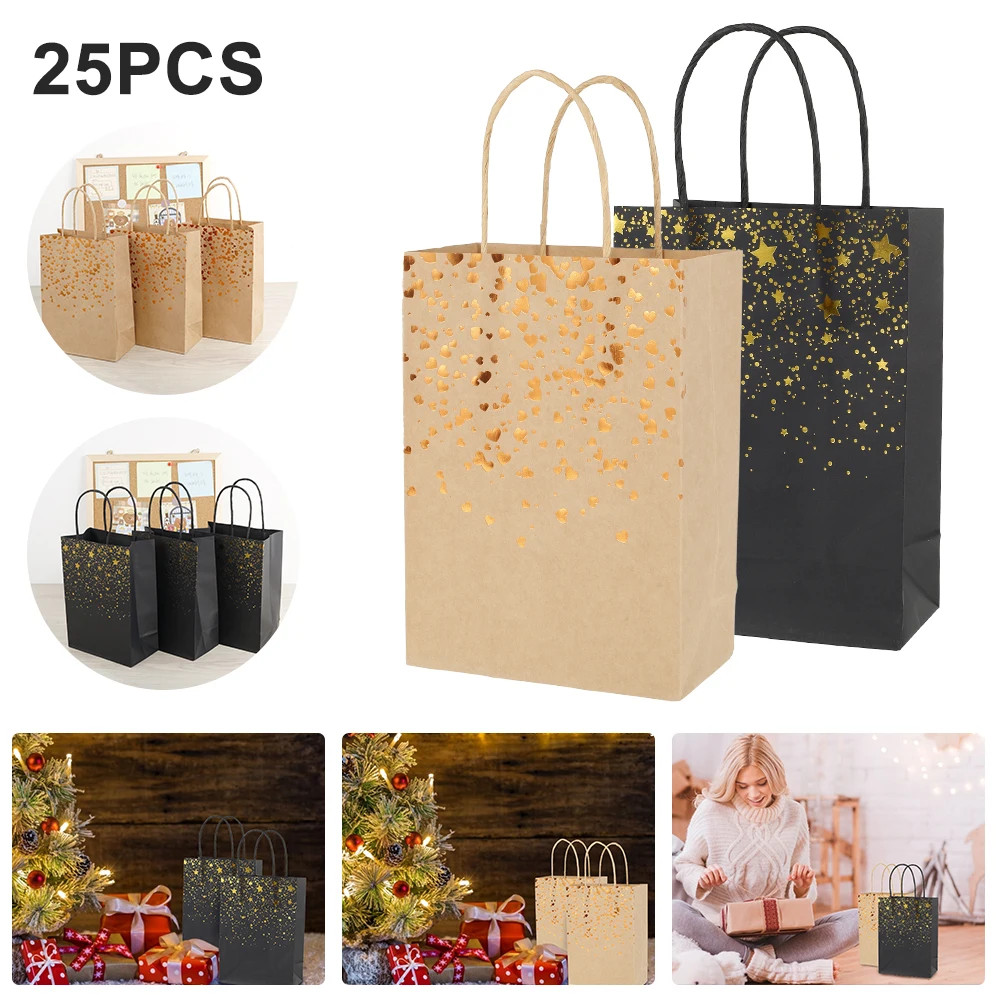 25pcs Paper Bags 15x21x8cm Kraft Gift Bags for Christmas Birthday Party Wedding Celebrations Candy Cookie Packaging Bags
25pcs Paper Bags 15x21x8cm Kraft Gift Bags for Christmas Birthday Party Wedding Celebrations Candy Cookie Packaging Bags