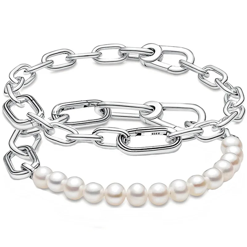 Original Small Freshwater Cultured Pear Link Chain Bracelet 925 Sterling Silver Bangle Fit Europe Bead Charm Diy Jewelry
Original Small Freshwater Cultured Pear Link Chain Bracelet 925 Sterling Silver Bangle Fit Europe Bead Charm Diy Jewelry