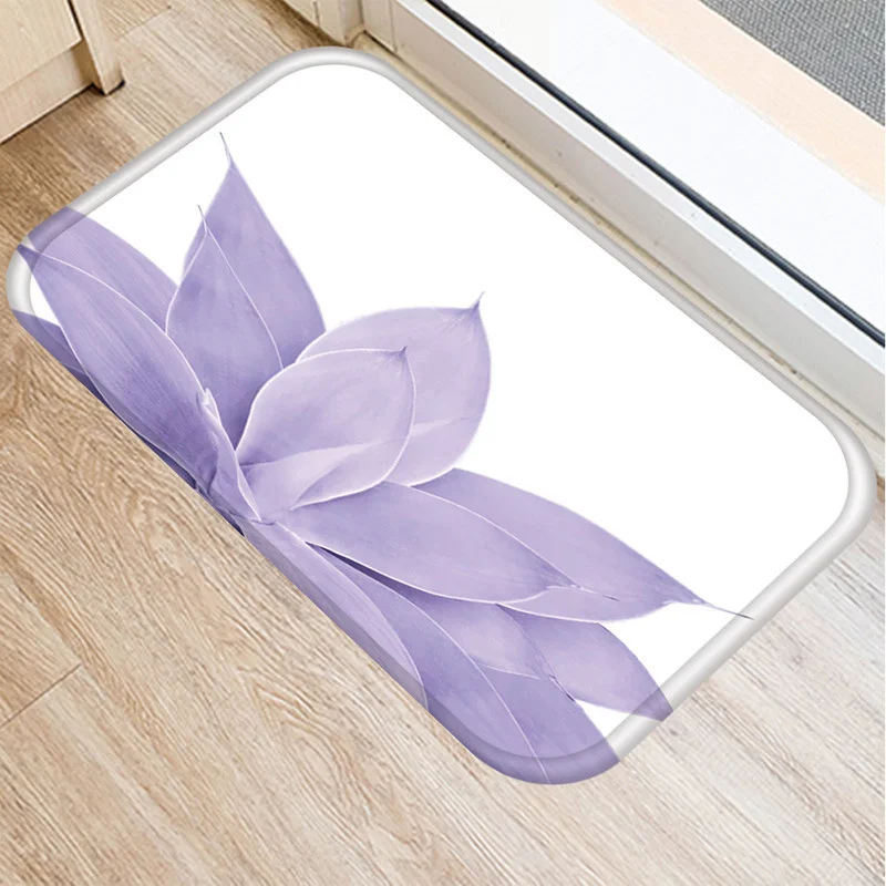 Purple Lotus Pattern Fashion Print Living Room Rectangle Rug Entrance Furniture Decoration Entrance Doormat Decorative Floor Mat
Purple Lotus Pattern Fashion Print Living Room Rectangle Rug Entrance Furniture Decoration Entrance Doormat Decorative Floor Mat