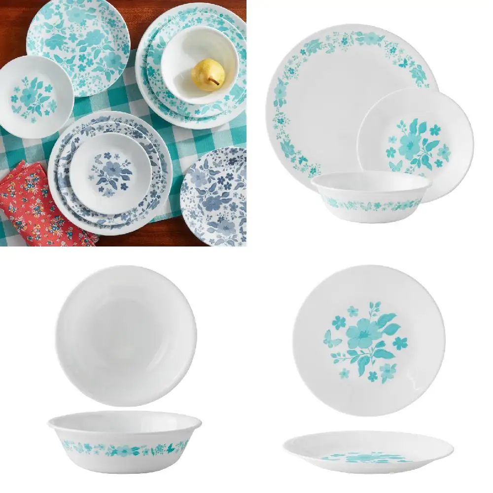 Delightful Evie 12-Piece Perfect Teal Tableware Set to Make Family and Friends Meals Even More Enjoyable.
Delightful Evie 12-Piece Perfect Teal Tableware Set to Make Family and Friends Meals Even More Enjoyable.