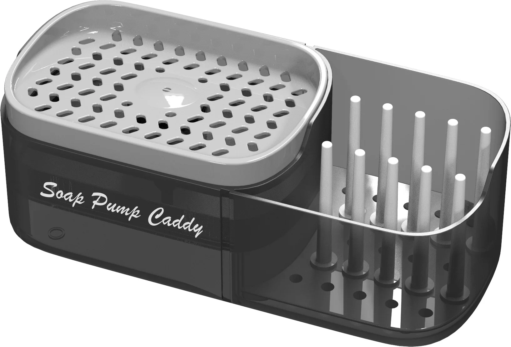 New sponge soap box storage rack kitchen cleaning dishwashing brush pot detergent press dispenser
New sponge soap box storage rack kitchen cleaning dishwashing brush pot detergent press dispenser