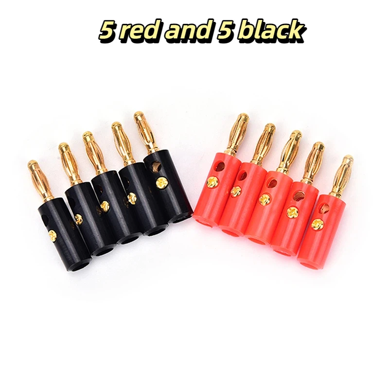 Штекеры для динамиков "банан", золотая пластина, 10 шт.
Штекеры для динамиков "банан", золотая пластина, 10 шт.