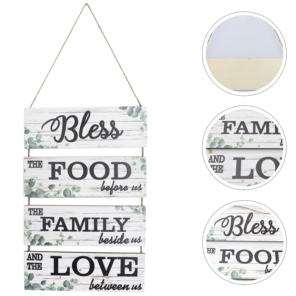 Wall Sign Hanging Plaquefarmhouse Family Rustic Board Decorative Wooden Kitchen Room Signs Wood Decor Door Letter Cafe Plaques
Wall Sign Hanging Plaquefarmhouse Family Rustic Board Decorative Wooden Kitchen Room Signs Wood Decor Door Letter Cafe Plaques