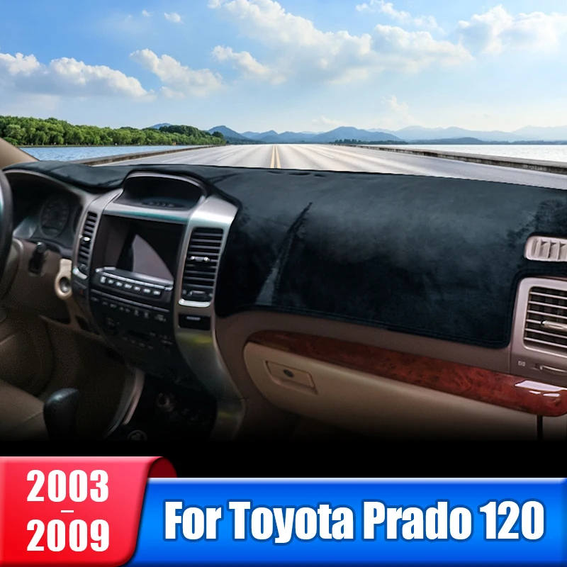 Car Dashboard Cover For Toyota Land Cruiser Prado 120 FJ120 2003 2004 2005 2006 2007 2008 2009 Dash Sun Shade Pad Accessories
Car Dashboard Cover For Toyota Land Cruiser Prado 120 FJ120 2003 2004 2005 2006 2007 2008 2009 Dash Sun Shade Pad Accessories