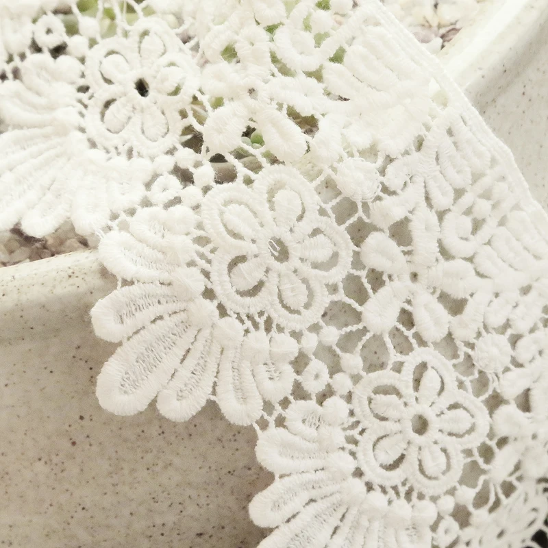 (5/10YD) White Beige Cotton Embroidered Lace trimming cotton embroidery lace DIY Sewing Handmade Craft Materials
(5/10YD) White Beige Cotton Embroidered Lace trimming cotton embroidery lace DIY Sewing Handmade Craft Materials