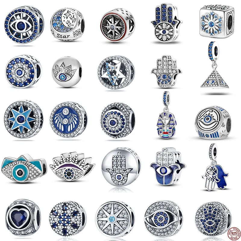 925 Sterling Silver Magic eye Shaped Charm Bead Fits Original Pandora Bracelet Necklace Women Pendant DIY Fine Jewelry 2023 Hot
925 Sterling Silver Magic eye Shaped Charm Bead Fits Original Pandora Bracelet Necklace Women Pendant DIY Fine Jewelry 2023 Hot