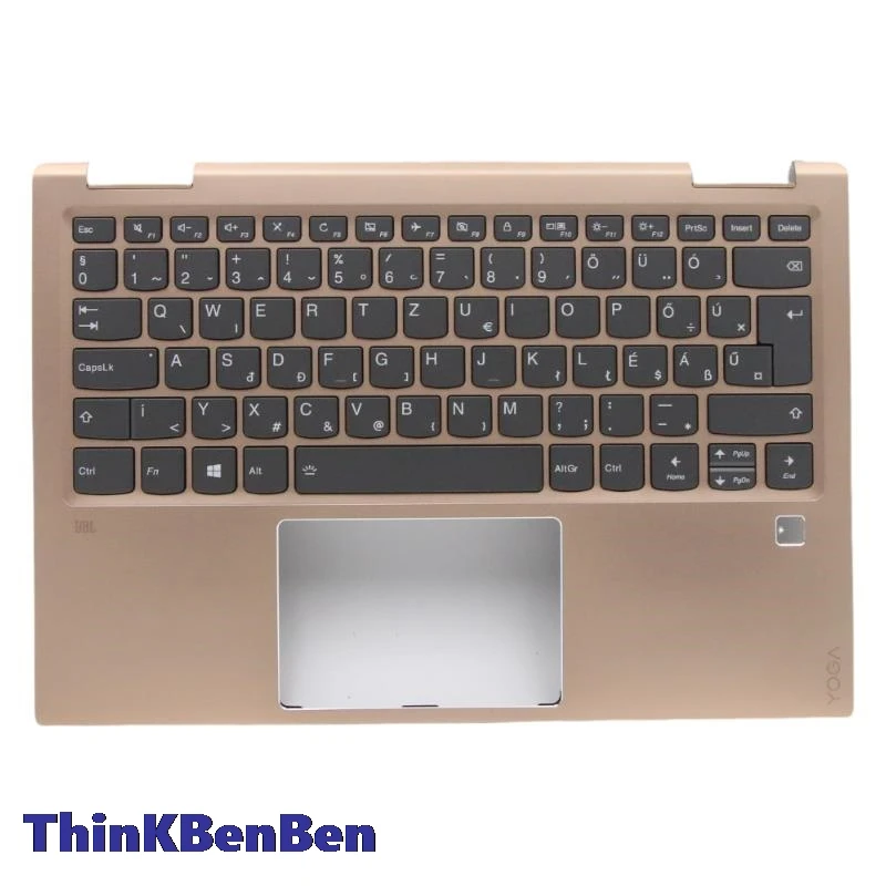 HU Венгерская медная клавиатура верхний корпус подставка для рук Lenovo Ideapad Yoga 720 13