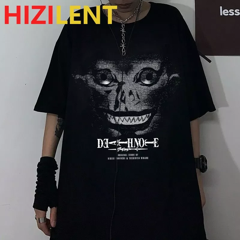 NEW IN Punk T-shirt Women Men Summer 2023 Korean Ins Japanese Harajuku Death Note Evolution Anime Student Short Sleeve Shirt Top
NEW IN Punk T-shirt Women Men Summer 2023 Korean Ins Japanese Harajuku Death Note Evolution Anime Student Short Sleeve Shirt Top