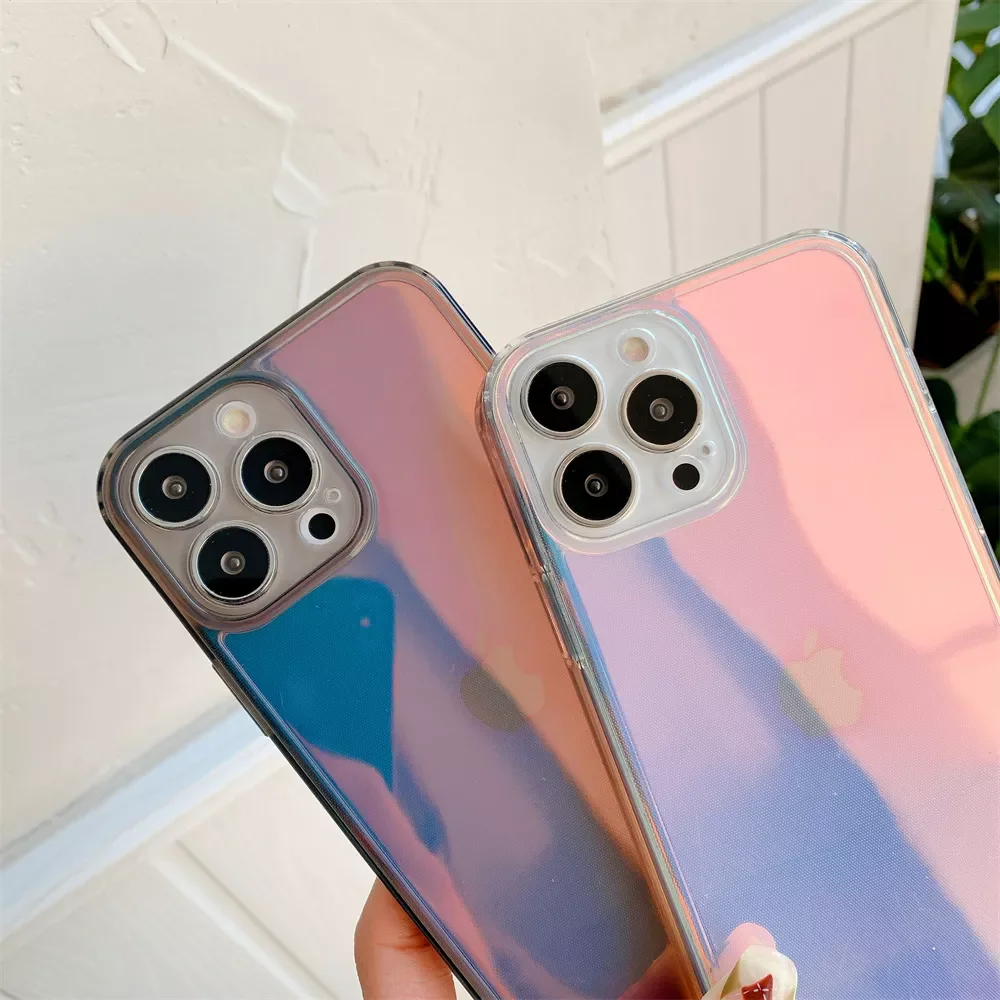2022 Trend Gradient Aurora Laser Case for iPhone 13 12 11 Pro Max Mini X XR XS 7 8 Plus SE 2020 Soft Transparent Square Cover Fu
2022 Trend Gradient Aurora Laser Case for iPhone 13 12 11 Pro Max Mini X XR XS 7 8 Plus SE 2020 Soft Transparent Square Cover Fu