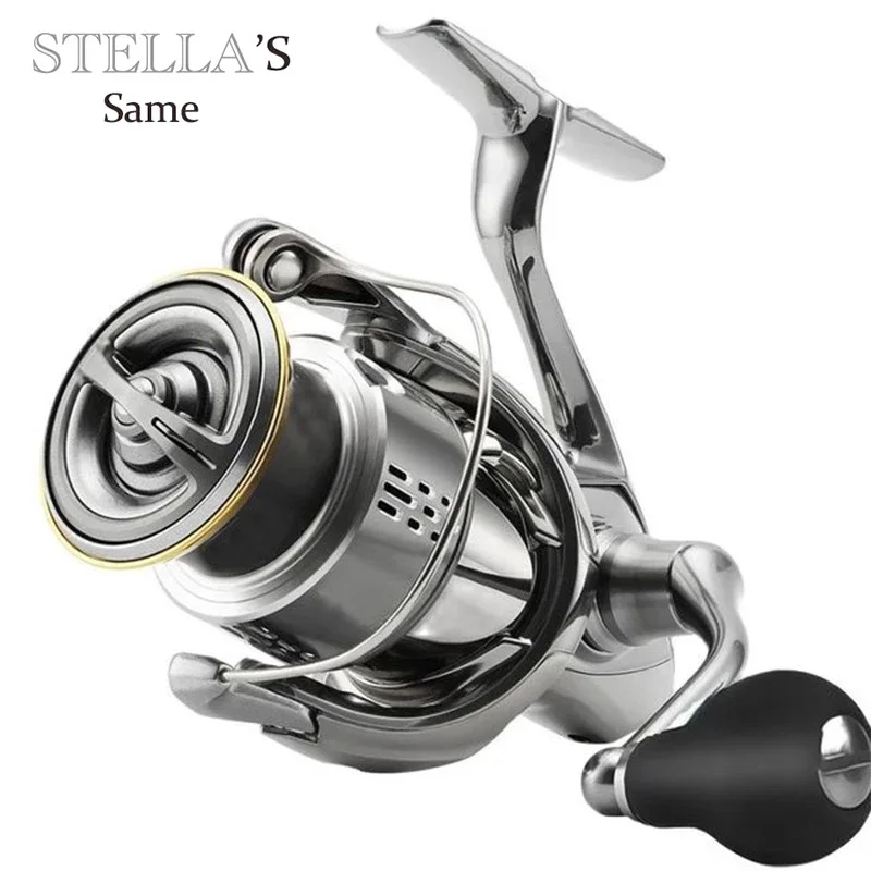 

18 STELLA'Same SG1000-6000 Alloy Metal Body Spinning Fishing Reel 25KG Max Carbon Washer Drag 9+1BB Saltwater Fishing Tackle