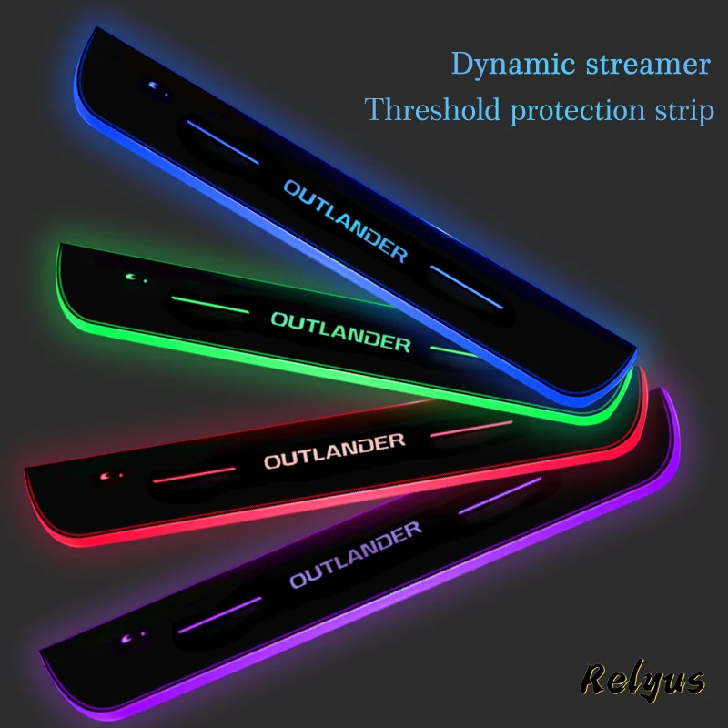 Customized LED Welcome Pedal Car Scuff Plate Pedal Door Throtting Pathway Light No Wiring For Mitsubishi Outlander Car Accessori
Customized LED Welcome Pedal Car Scuff Plate Pedal Door Throtting Pathway Light No Wiring For Mitsubishi Outlander Car Accessori