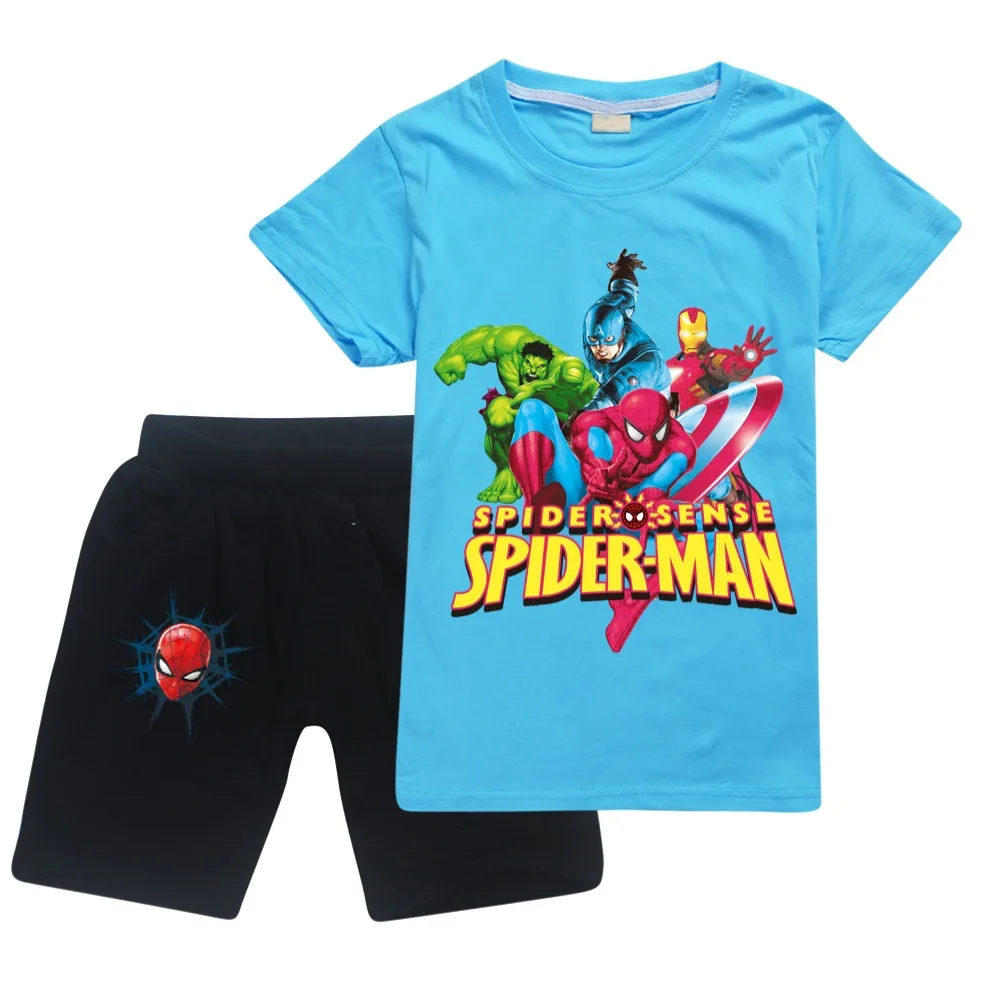 2022 Spiderman Cartoon Printed Cotton Casual Comfortable Summer Teen Baby Girl T-Shirt Shorts Set 2-16 Years Old
2022 Spiderman Cartoon Printed Cotton Casual Comfortable Summer Teen Baby Girl T-Shirt Shorts Set 2-16 Years Old