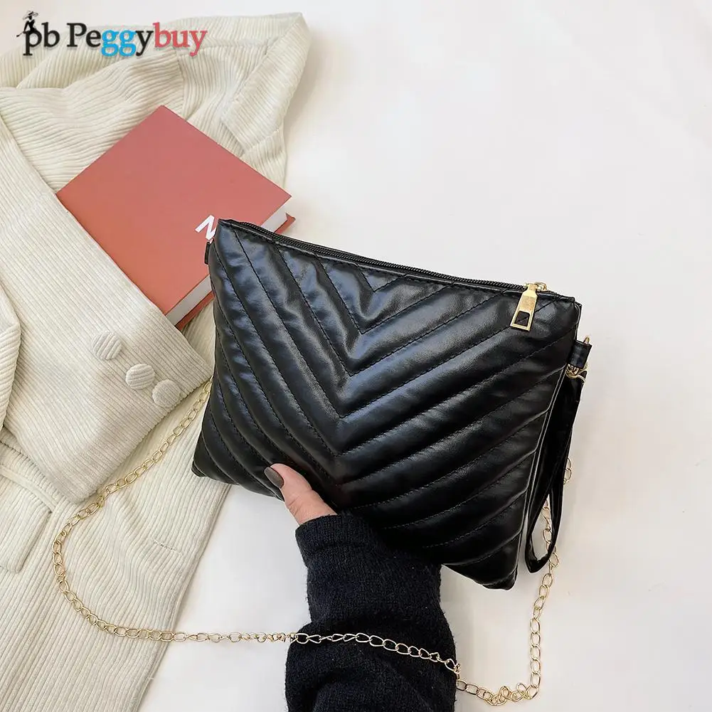 Women PU Leather Solid Color Clutch Bag Lady Chain Thread Crossbody Bag Zipper Travel Wallets Bags For Women Briefcase Pouch
Women PU Leather Solid Color Clutch Bag Lady Chain Thread Crossbody Bag Zipper Travel Wallets Bags For Women Briefcase Pouch