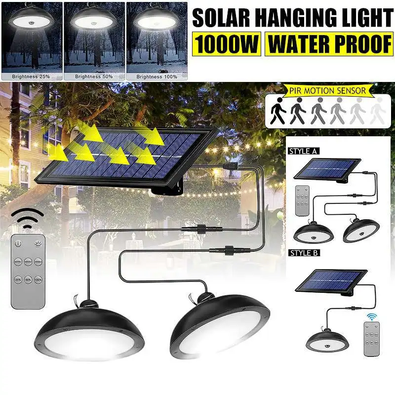 10000W Double Head Solar Pendant Light Brightest Camping Outdoor Warm White Solar Lamp With Line For Garden Yard Light 10000mAh
10000W Double Head Solar Pendant Light Brightest Camping Outdoor Warm White Solar Lamp With Line For Garden Yard Light 10000mAh