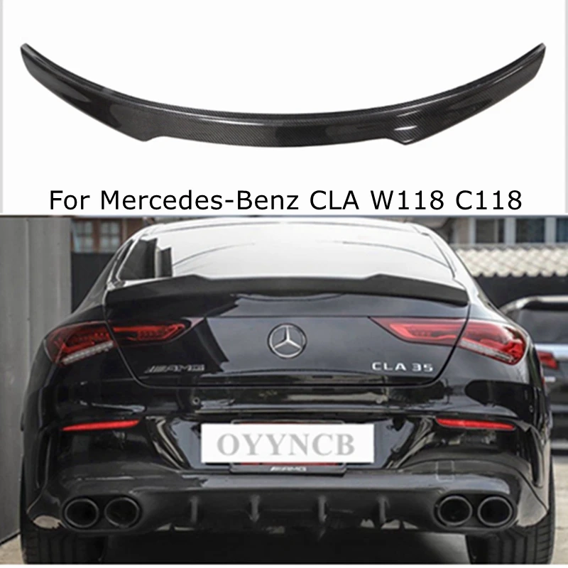 For Mercedes-Benz CLA W118 C118 AMG/FD/PSM Style Real Carbon Fiber Rear Spoiler Trunk Wing 2019-2023
For Mercedes-Benz CLA W118 C118 AMG/FD/PSM Style Real Carbon Fiber Rear Spoiler Trunk Wing 2019-2023