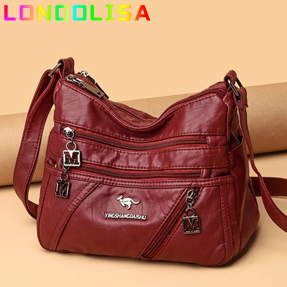 Women Shoulder Bag Korea Female Sac Girl 2 Layers Messenger Crossbody Mother Bag Luxury Handbags Simple Small Purse Many Pockets
Women Shoulder Bag Korea Female Sac Girl 2 Layers Messenger Crossbody Mother Bag Luxury Handbags Simple Small Purse Many Pockets