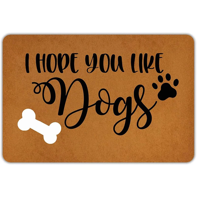 Front Door Mat Welcome Mat I Hope You Like Dogs Entrance Door Floor Mat Rubber Non Slip Home Decor Funny Door Mat Area Rug
Front Door Mat Welcome Mat I Hope You Like Dogs Entrance Door Floor Mat Rubber Non Slip Home Decor Funny Door Mat Area Rug
