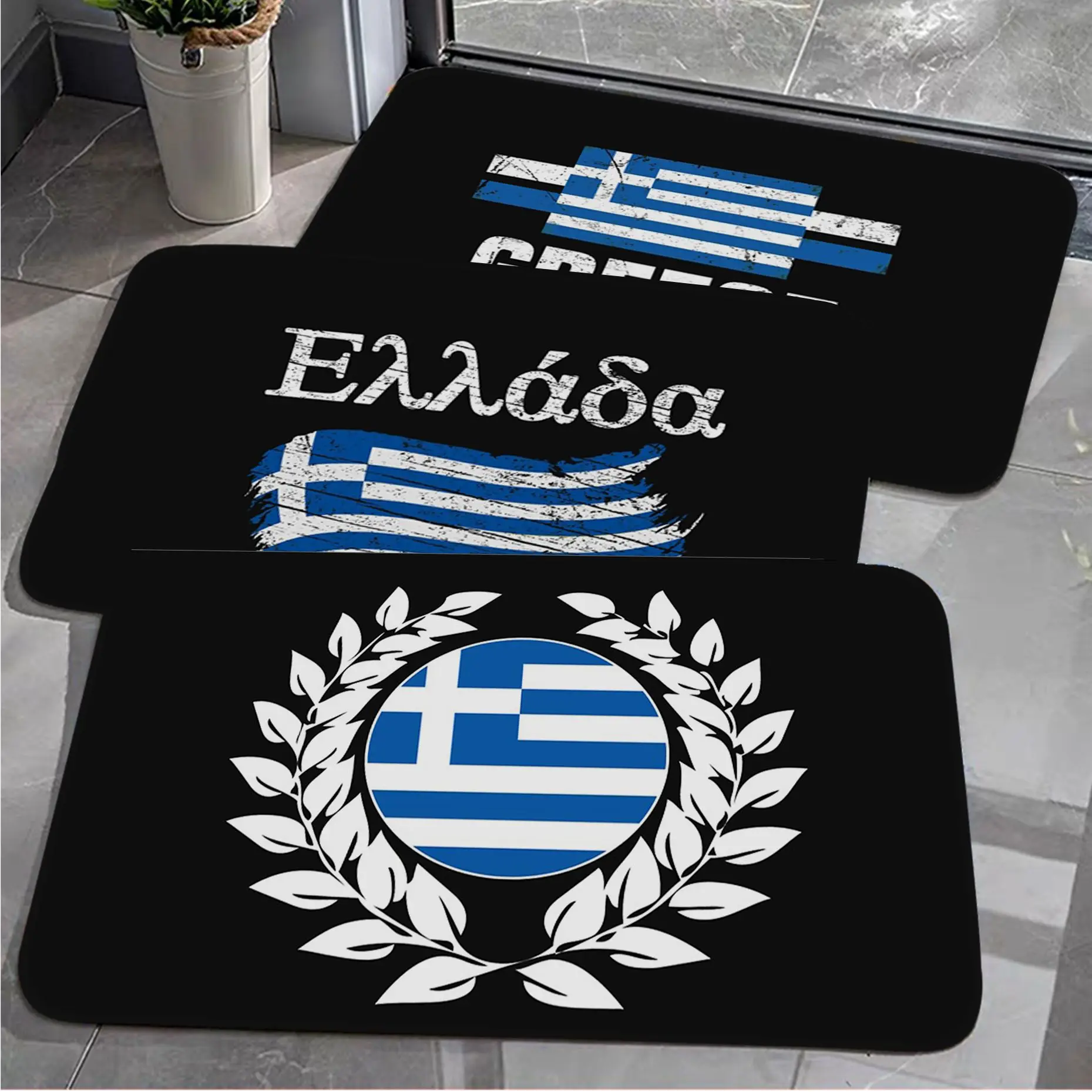 Greece Greek National Flags Bathroom Mat INS Style Soft Bedroom Floor House Laundry Room Mat Anti-skid Welcome Rug
Greece Greek National Flags Bathroom Mat INS Style Soft Bedroom Floor House Laundry Room Mat Anti-skid Welcome Rug