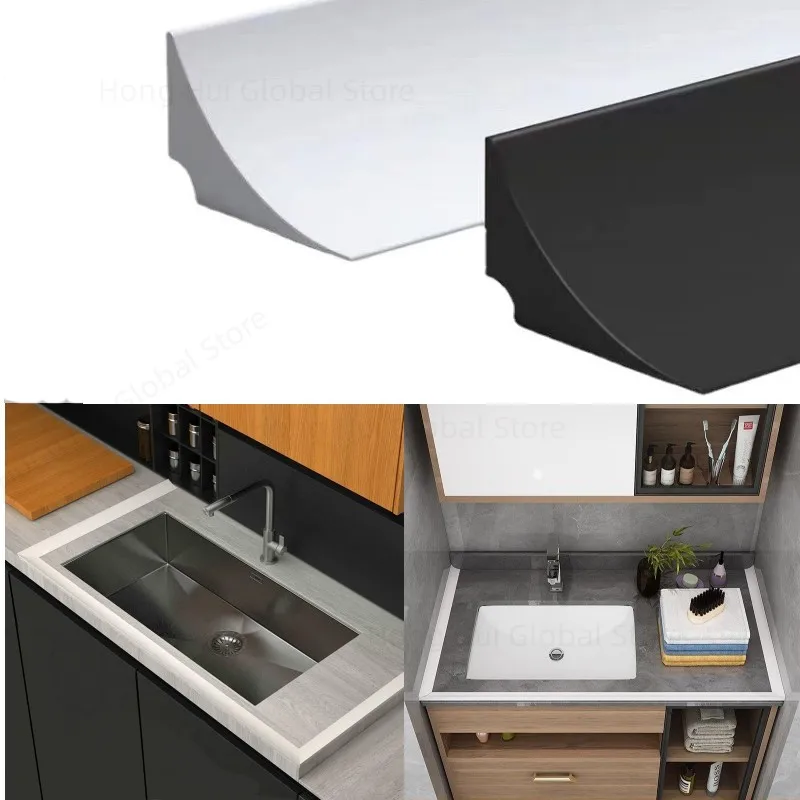 3 Meters Silicone Water Stopper Strip Self-Adhesive Bendable Kitchen Countertop Retaining Dry and Wet Separation Stopper Barrier
3 Meters Silicone Water Stopper Strip Self-Adhesive Bendable Kitchen Countertop Retaining Dry and Wet Separation Stopper Barrier