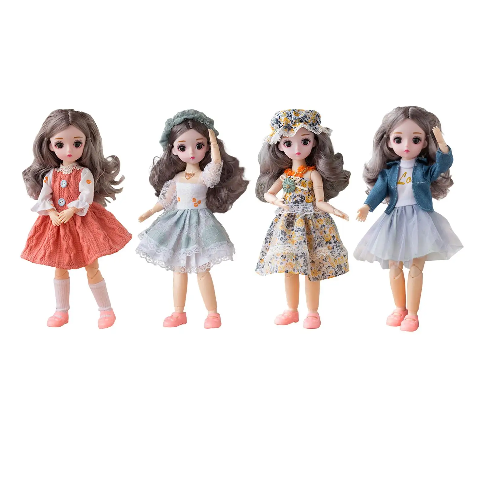 1/6 BJD кукла с одеждой наряд обувь руки 12 дюймов мяч соединены куклы для подарка на Хэллоуин
1/6 BJD кукла с одеждой наряд обувь руки 12 дюймов мяч соединены куклы для подарка на Хэллоуин