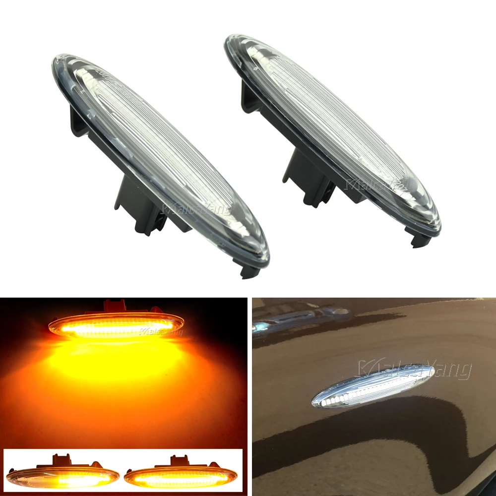2pcs Amber Side Marker LED Dynamic Turn Signal Light For Lexus IS250 IS350 SC430 Toyota MARK X CROWN UZZ40 Highlander Camry 40
2pcs Amber Side Marker LED Dynamic Turn Signal Light For Lexus IS250 IS350 SC430 Toyota MARK X CROWN UZZ40 Highlander Camry 40