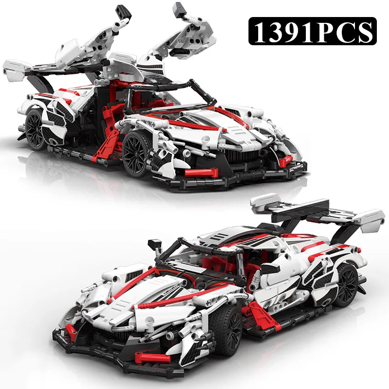 Technical Expert 1391Pcs Super Racing Car Model Building Blocks City Mechanical Speed Sport Vehicle Bricks Toys Kids Adult Gifts
Technical Expert 1391Pcs Super Racing Car Model Building Blocks City Mechanical Speed Sport Vehicle Bricks Toys Kids Adult Gifts