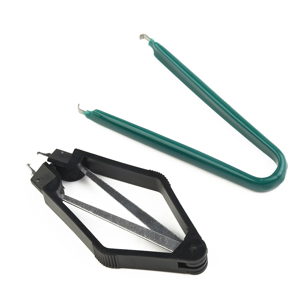 2pcs Anti-Static IC Chip U Sahpe Puller Extractor For Circuit Board Components Extraction Removal CPU Clamping PLCC Puller Clips
2pcs Anti-Static IC Chip U Sahpe Puller Extractor For Circuit Board Components Extraction Removal CPU Clamping PLCC Puller Clips
